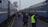 Russia hits Ukrainian train shortly...